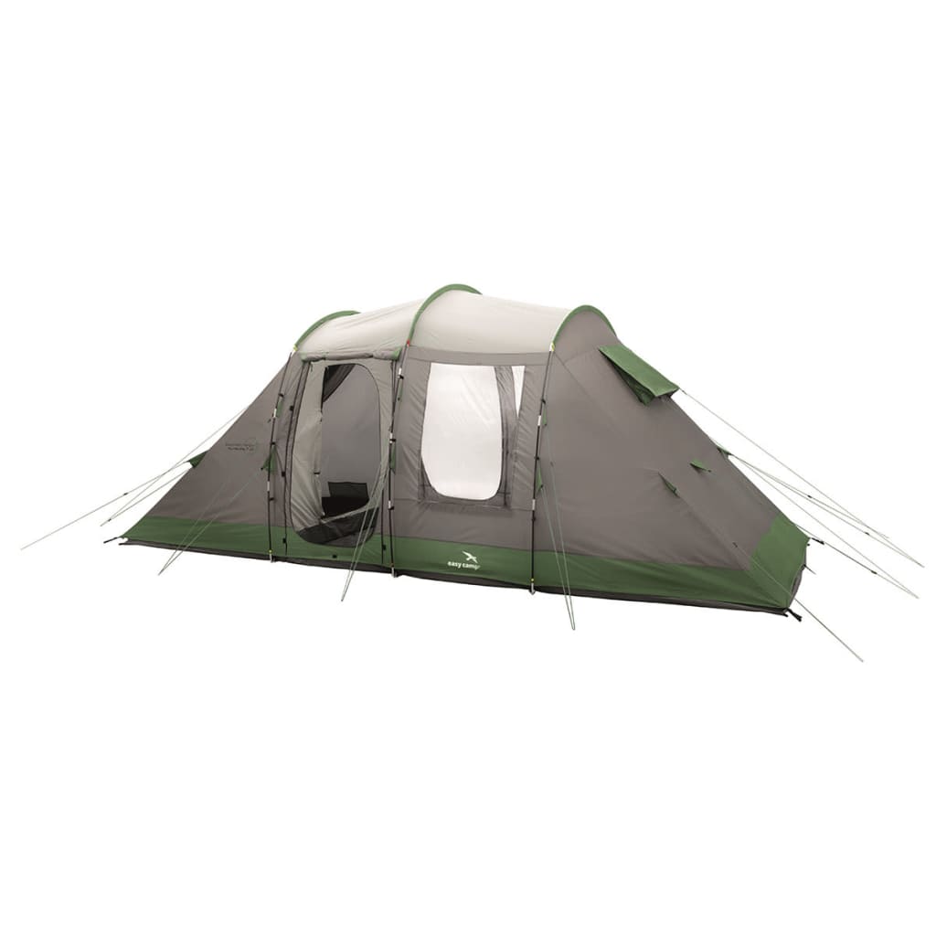 Afbeelding Easy Camp Tent Huntsville Twin 400 grijs en groen 120269 door Vidaxl.nl
