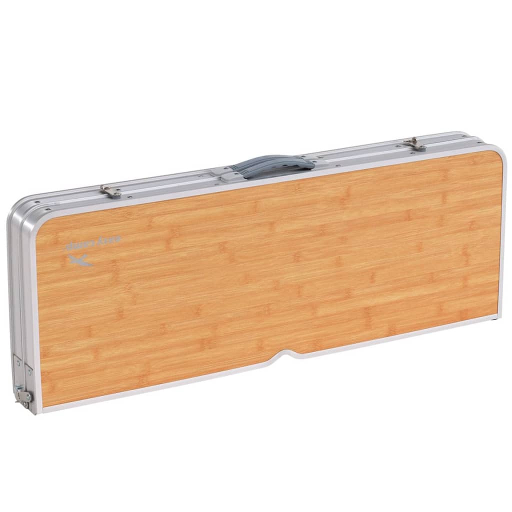 

Easy Camp 3-delige Campingtafel- en bankjesset Marle bamboe 540021