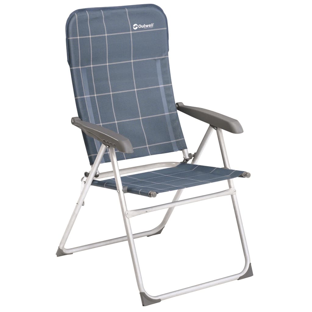 4: Outwell foldbar stol Fergus blå 65 x 65 x 103 cm 410066