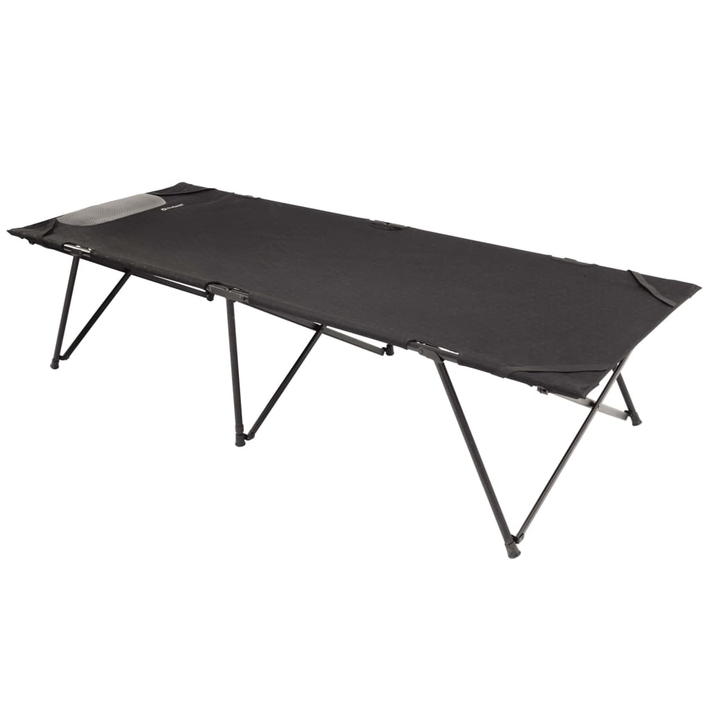 Outwell Campingbed Posadas eenpersoons XL staal zwart 470330 afbeelding
