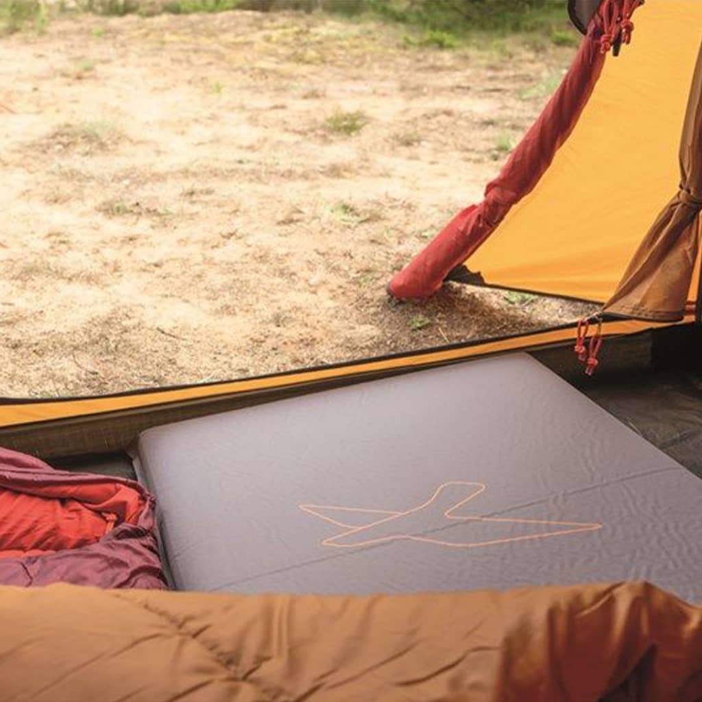 Easy Camp Luchtbed Siesta eenpersoons 10 cm grijs afbeelding