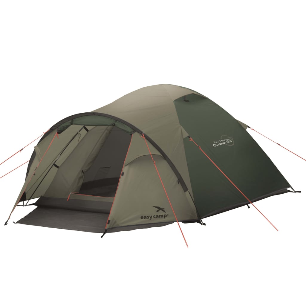 easy camp tenda quasar 300 per 3 persone rustico verde uomo