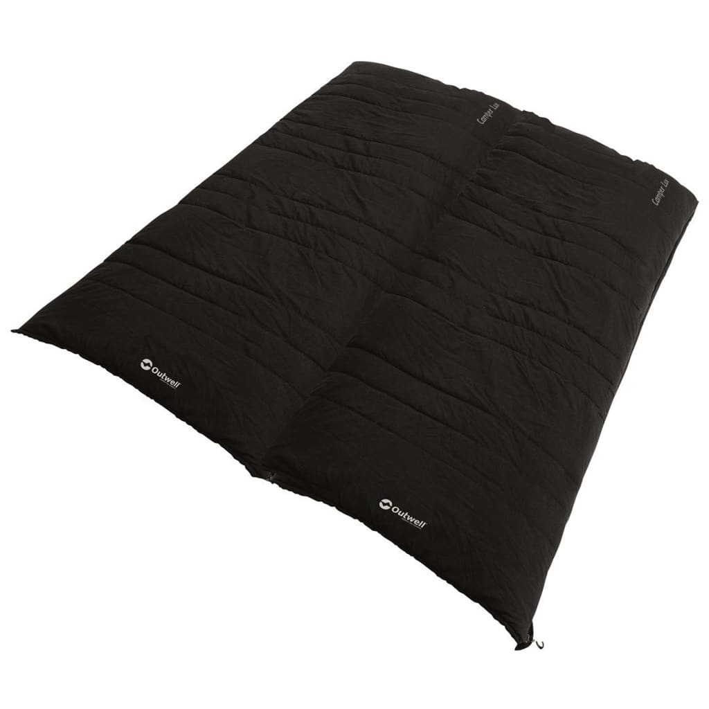 

Outwell Slaapzak Camper Lux rits rechts zwart
