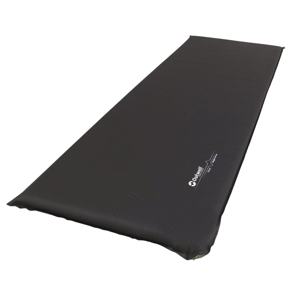 Outwell selvoppusteligt liggeunderlag til 1 person Sleepin 5 cm sort