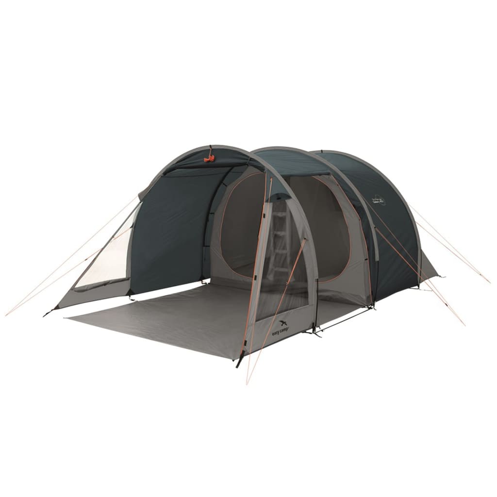 Easy Camp Tunneltelt Galaxy 400 for 4-personer stålgrå og blå - Camping | Telt