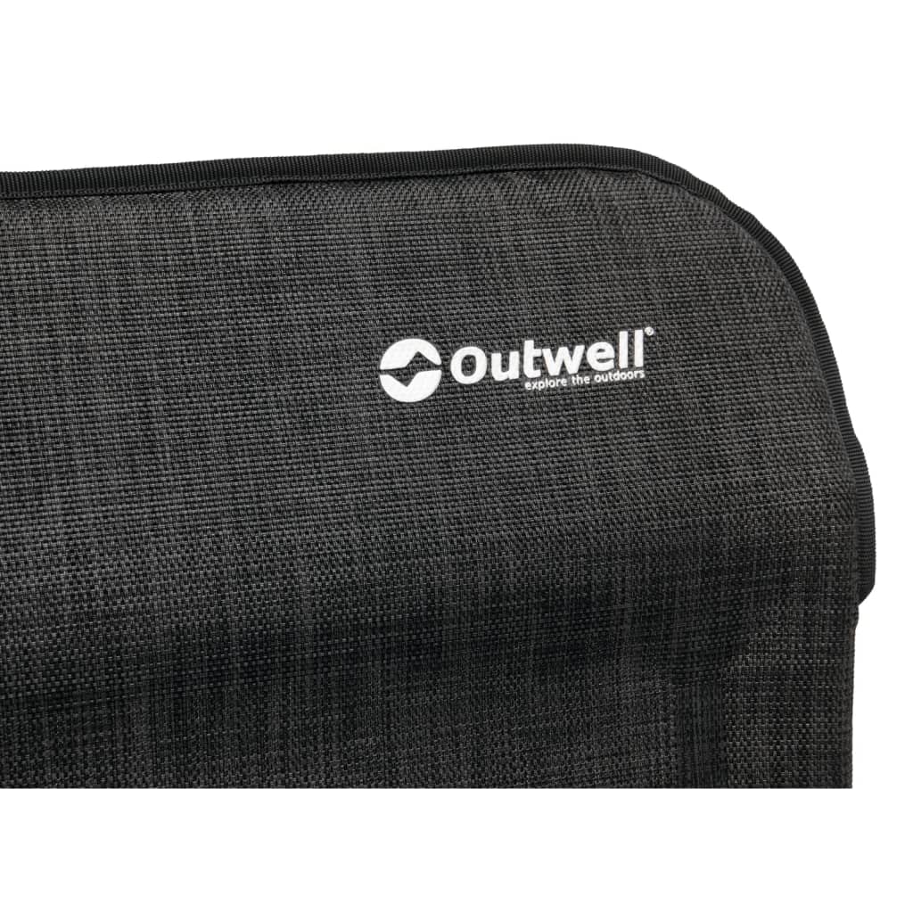Outwell Klapstoel Melville zwart en grijs afbeelding
