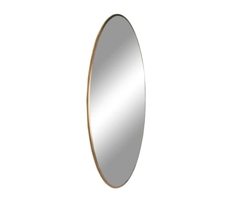 House Nordic Round Mirror Daisy Brass