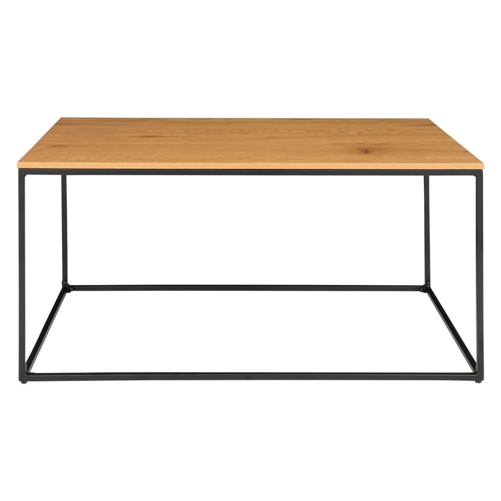 House Nordic Table basse Avery Chêne et noir