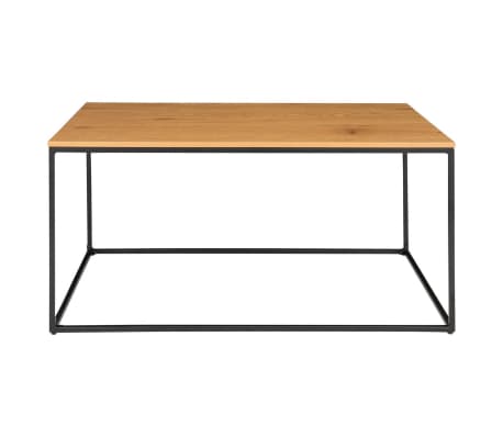 House Nordic Coffee Table Avery Oak and Black