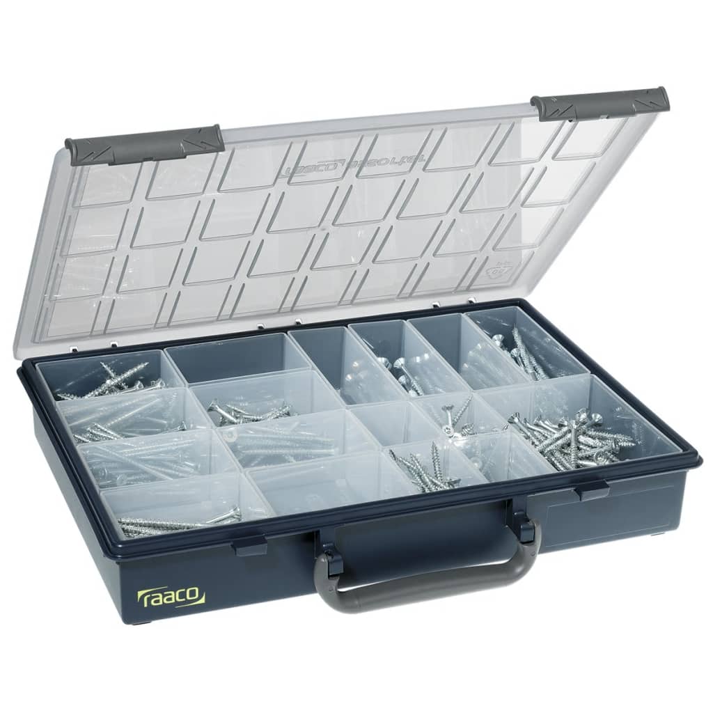 

Raaco assortimentsdoos Assorter 55 4x8 met 17 inzetbakjes 136228