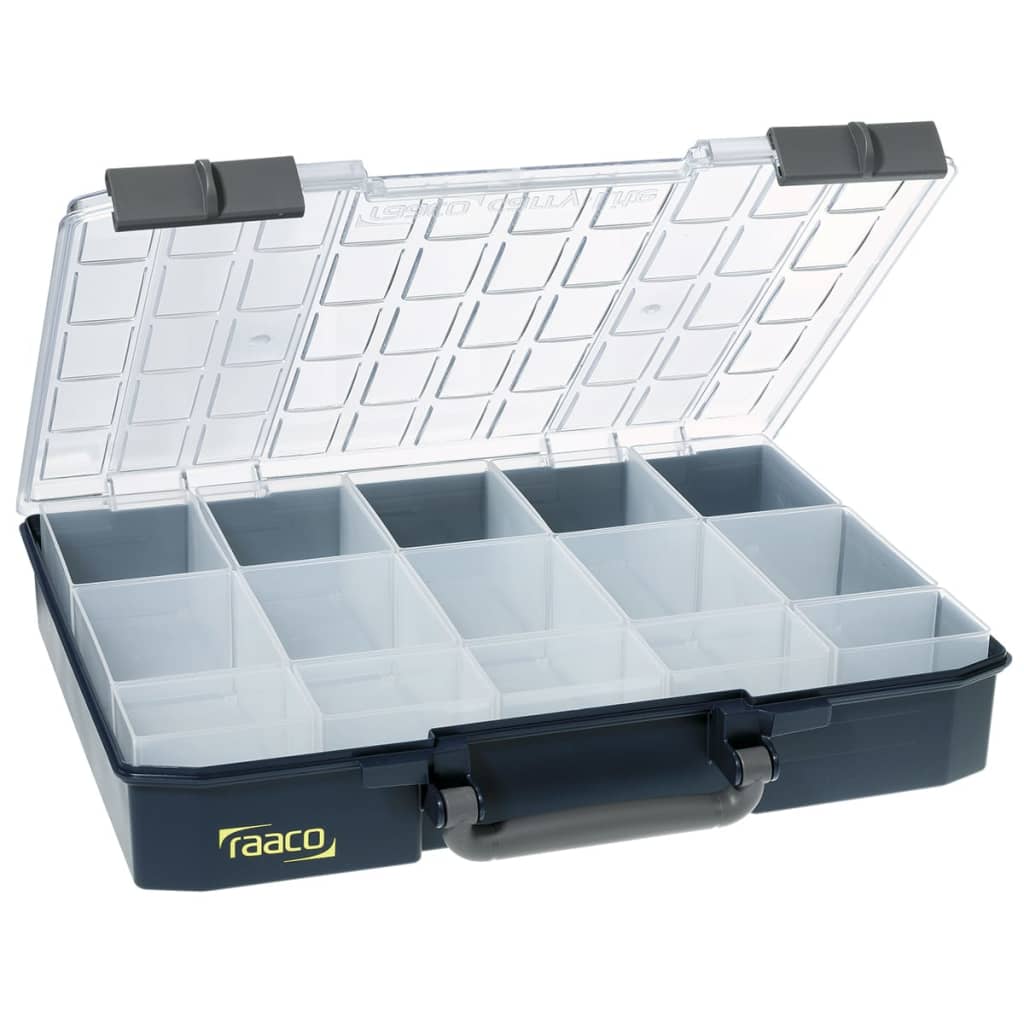 

Raaco assortimentsdoos CarryLite 80 5x10 15 inzetbakjes 136310
