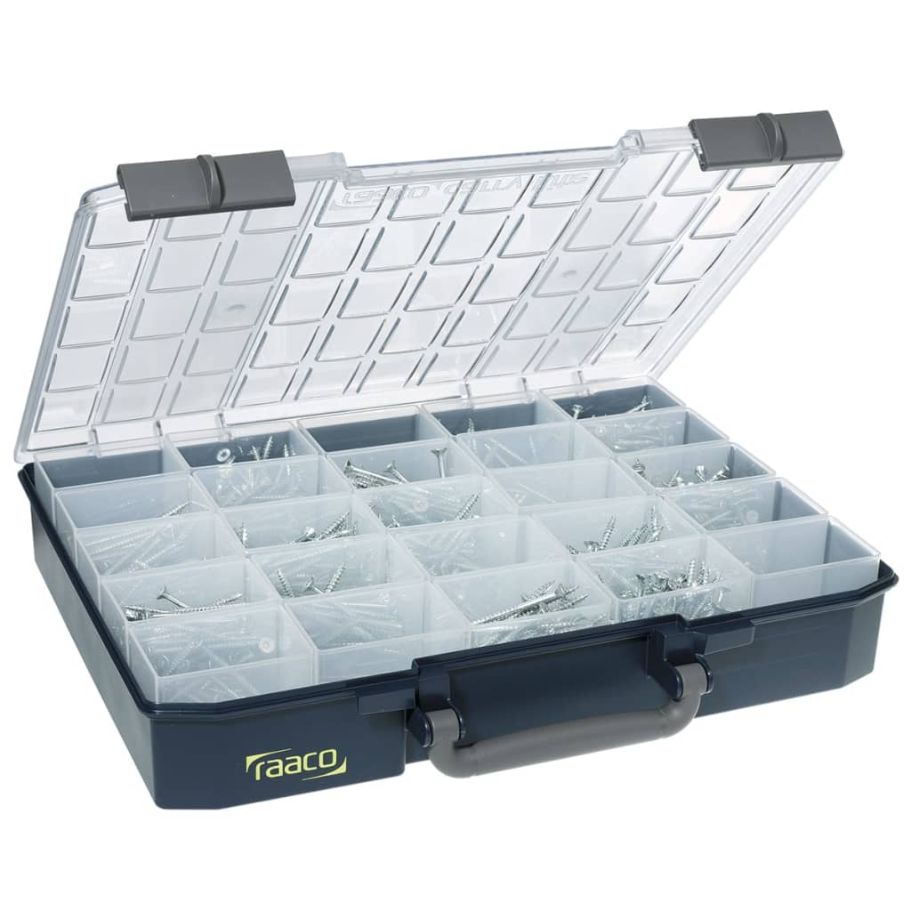 

Raaco assortimentsdoos CarryLite 80 5x10 25 inzetbakjes 136327