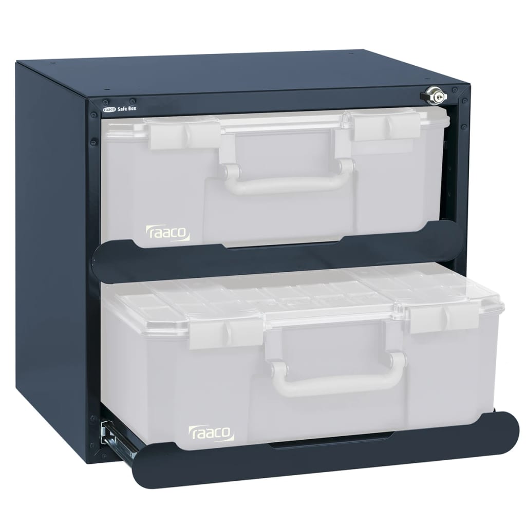 Raaco assortimentsdoos Safe Box incl. 2 CarryLite 150 dozen 136396