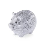 Tirelire cochon argenté PIGLET