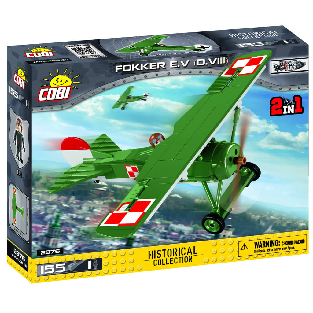 Cobi Historical bouwpakket Fokker E.V 155-delig 2976