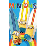 Minions badlaken blauw 70 x 140 cm