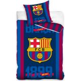 FC Barcelona Dekbedovertrek 140 x 200 cm rood/blauw/geel