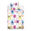 Carbotex Dekbedovertrek Kleurrijke Monsters 160 X 200 carbotex kopen in de aanbieding