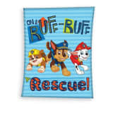 Nickelodeon fleece-deken Paw Patrol lichtblauw 140 x 110 cm