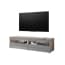 Selsey Tv Meubel Tv Kast Kubrick 140 Cm Body Lichtbruin Front Kleppen Grijs selsey kopen in de aanbieding