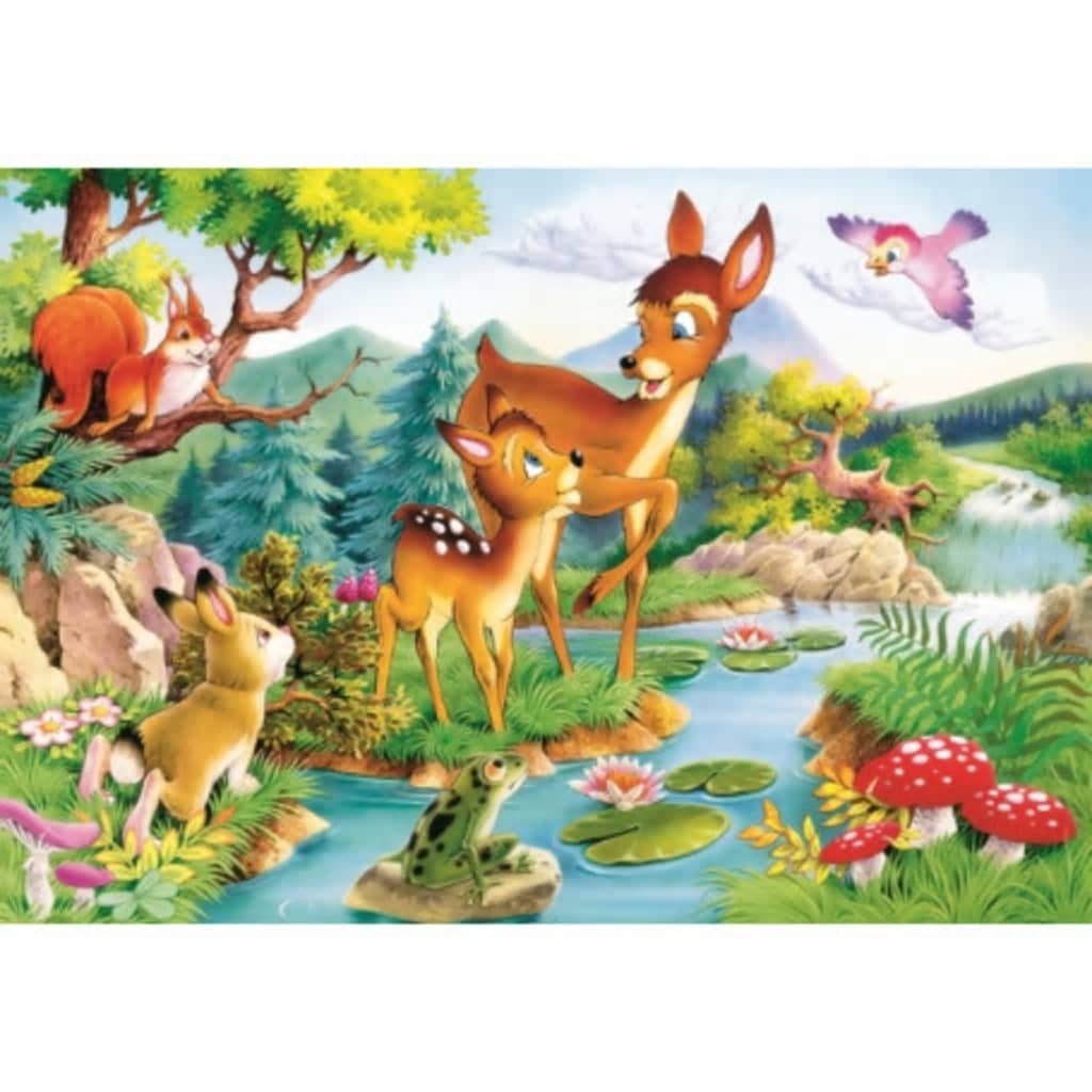 Castorland legpuzzel Little deers 120 stukjes