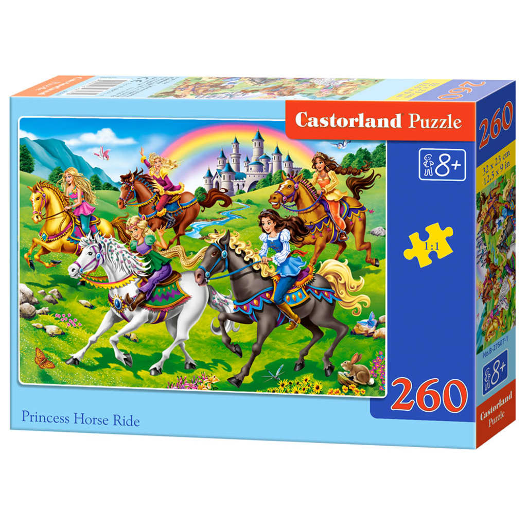 Castorland legpuzzel Princess Horse Ride 260 stukjes