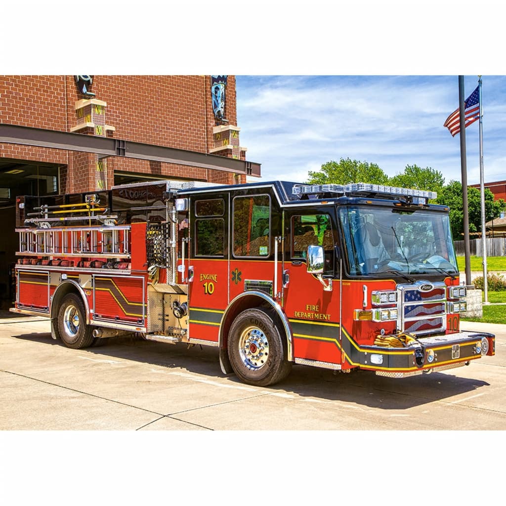 Castorland legpuzzel Fire engine 500 stukjes