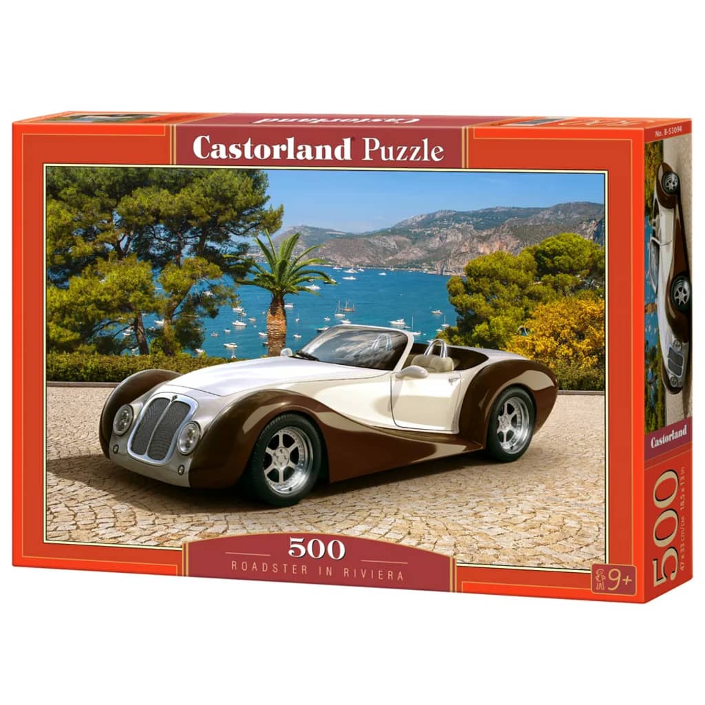 Castorland legpuzzel Roadster in Riviera 500 stukjes