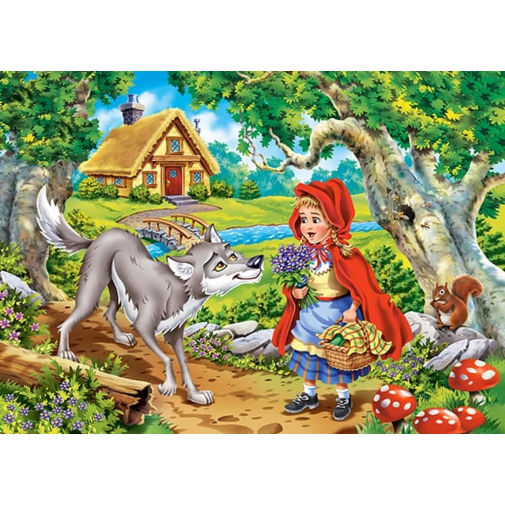 Castorland legpuzzel Little Red Riding Hood 60 stukjes