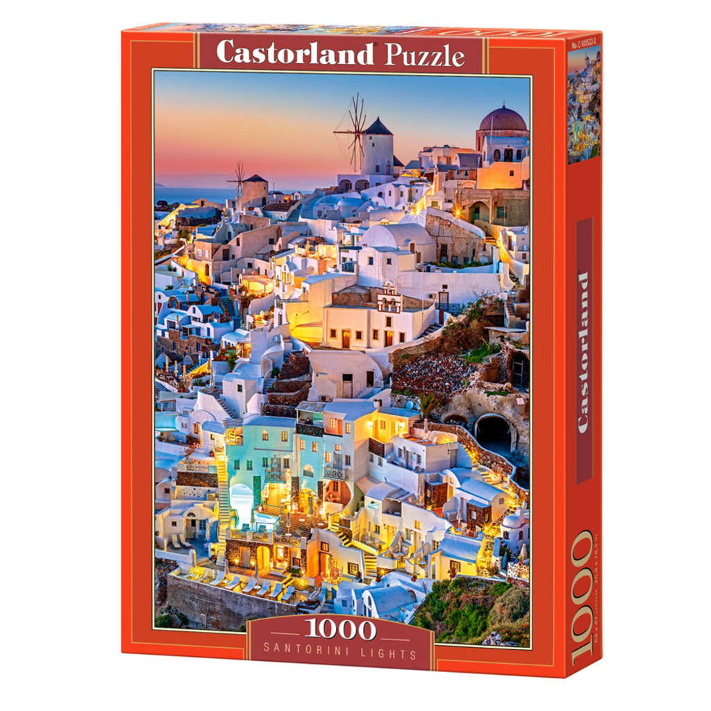 Castorland legpuzzel Santorini Lights 1000 stukjes
