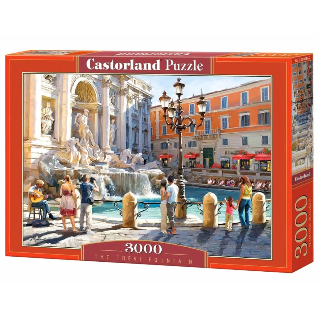 Afbeelding Castorland legpuzzel The Trevi Fountain 3000 stukjes door Vidaxl.nl