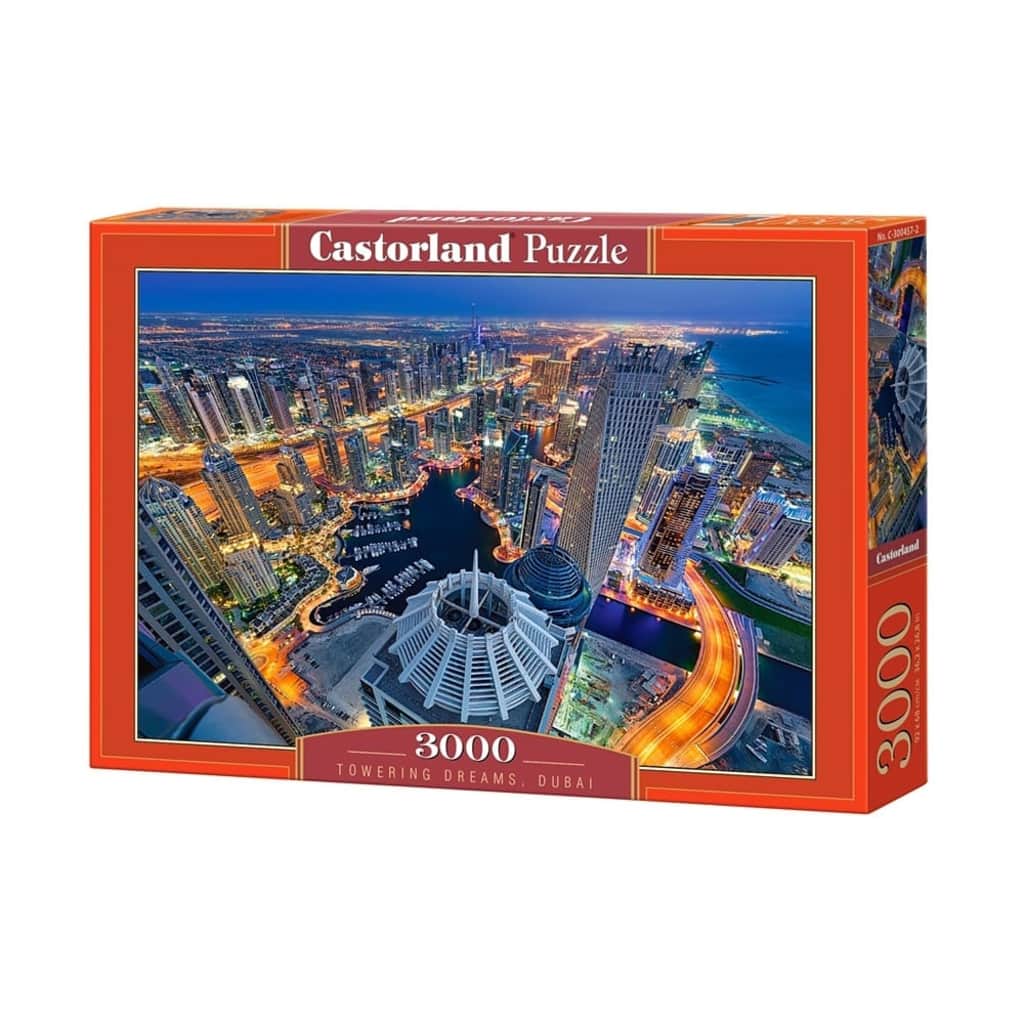 Castorland legpuzzel Towering Dreams, Dubai 3000 stukjes