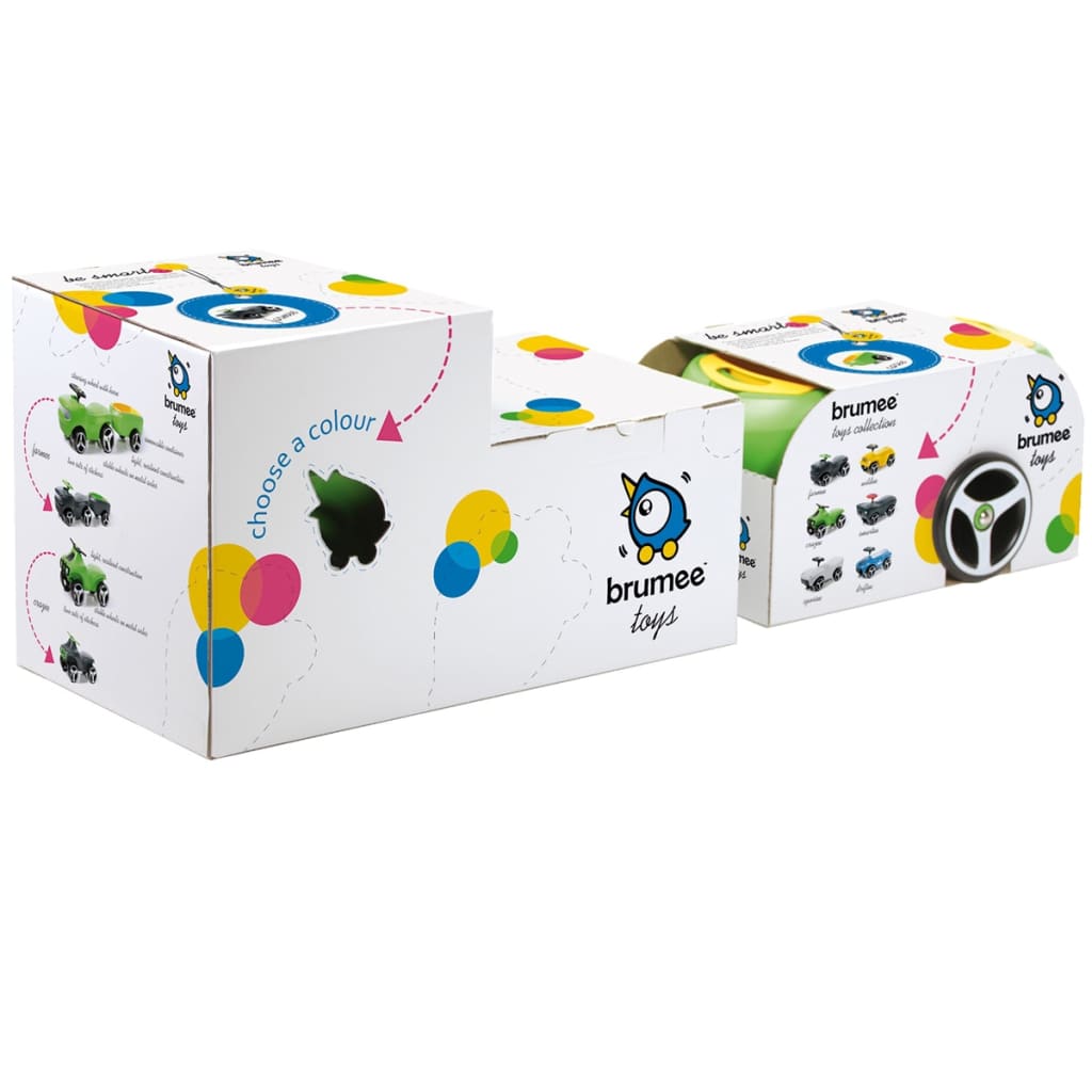 

Brumee Loopauto set Farmee donkergrijs BTFARM-432C