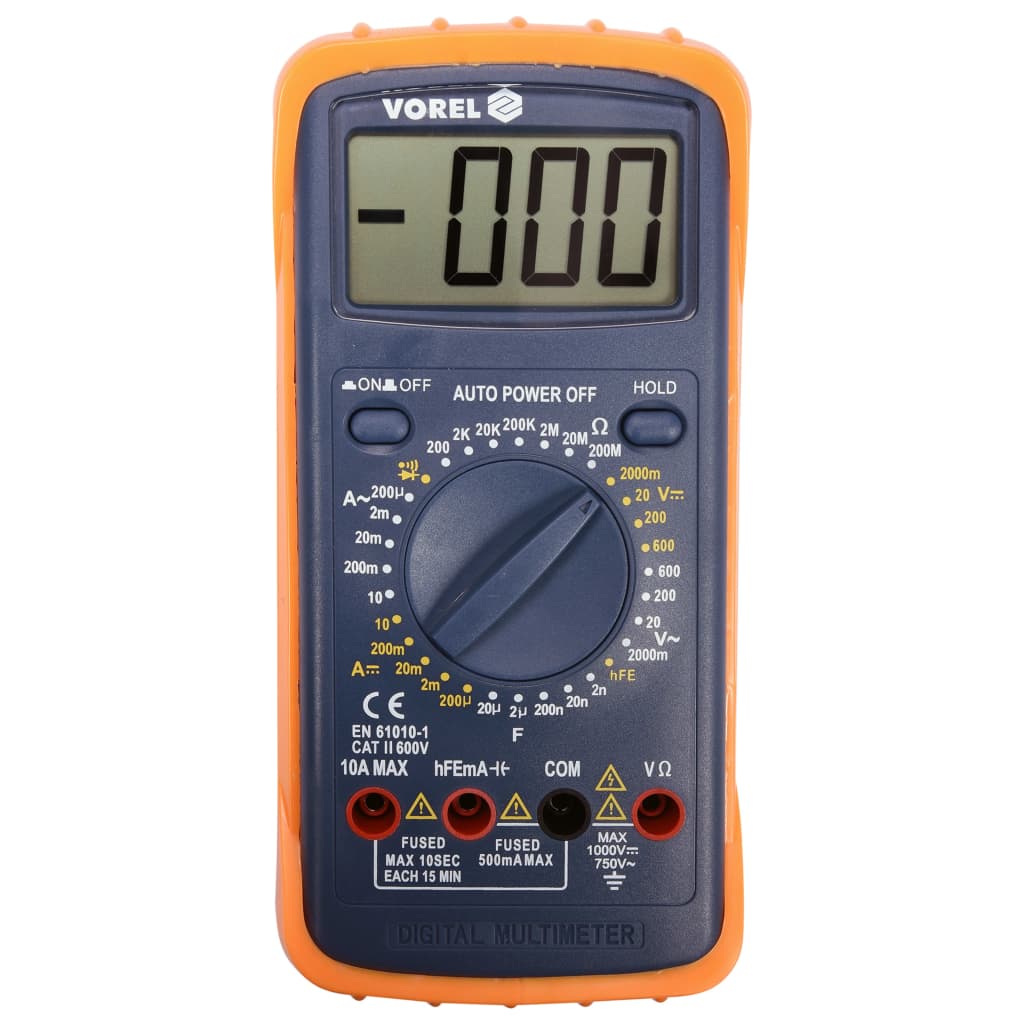 

VOREL Multimeter digitaal universeel