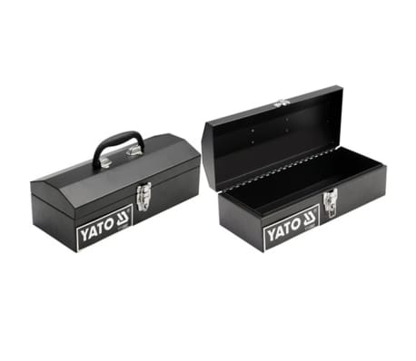 YATO Boîte à outils en acier 360 x 150 x 115 mm