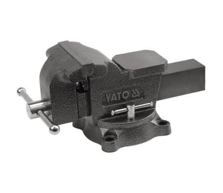 YATO Tornillo de banco 200 mm hierro fundido YT-6504