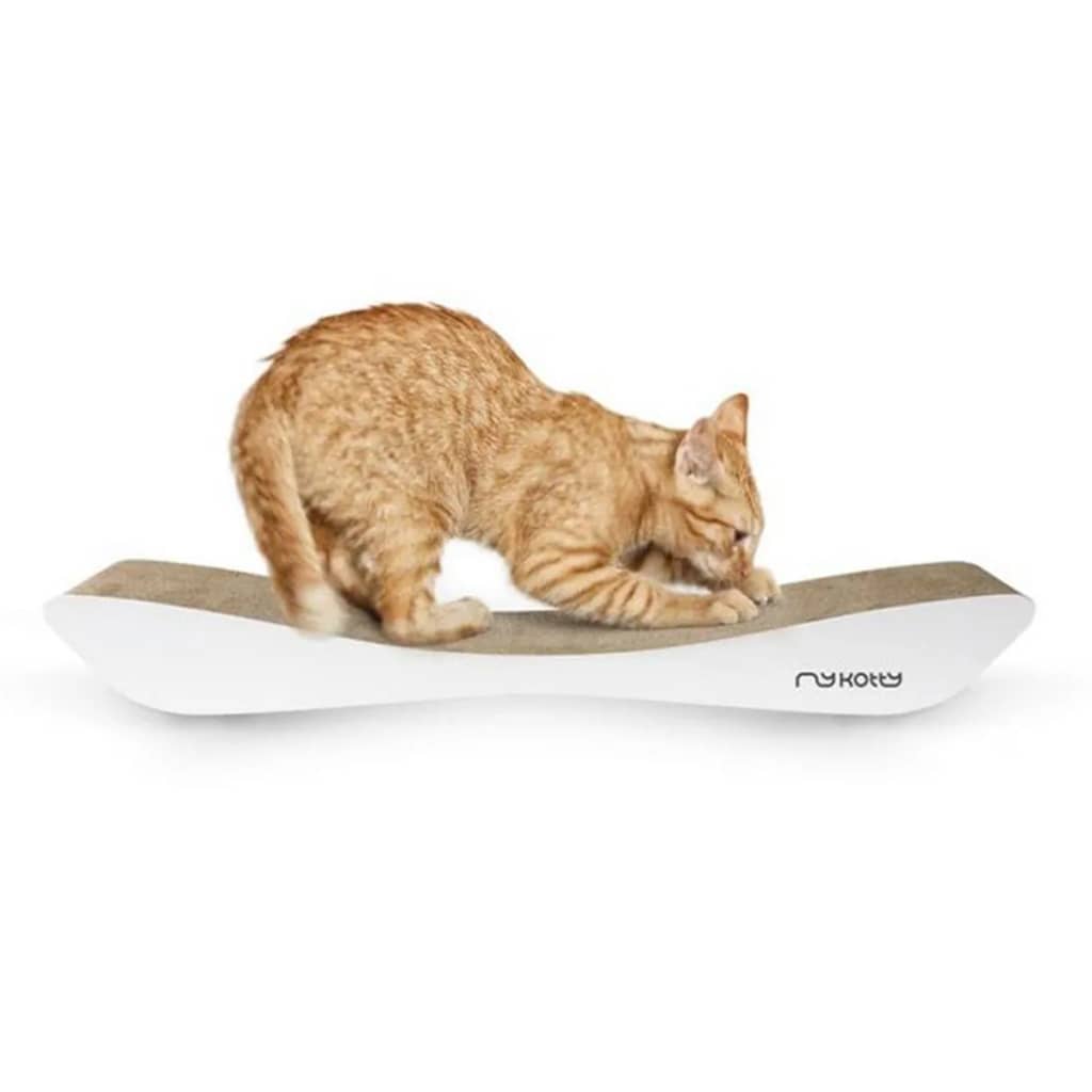 

MyKotty Kattenkrabber TOBI 59x25x6,9 cm wit 3087