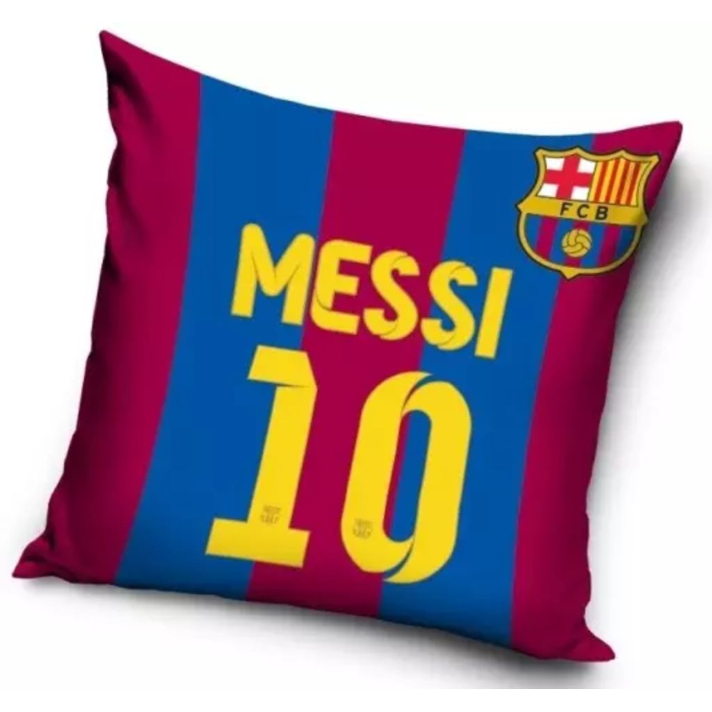 Afbeelding FC Barcelona Kussen Messi 10 40 x 40 cm door Vidaxl.nl