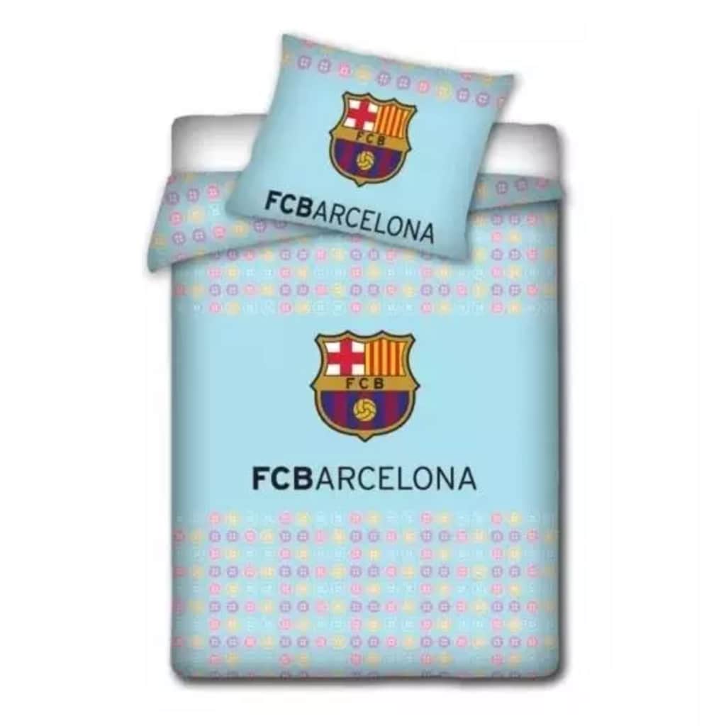 Carbotex Dekbedovertrek FC Barcelona - l.blauw 100 x 135 cm