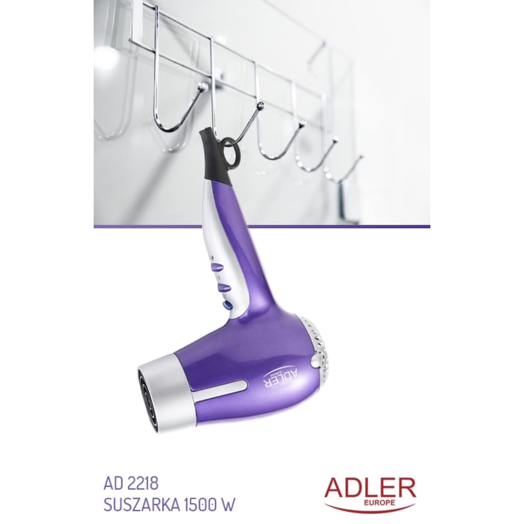 Adler AD 2218 - Haardroger - föhn - 1500 Watt