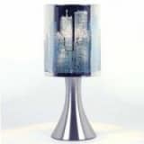 Lampe New York bleu