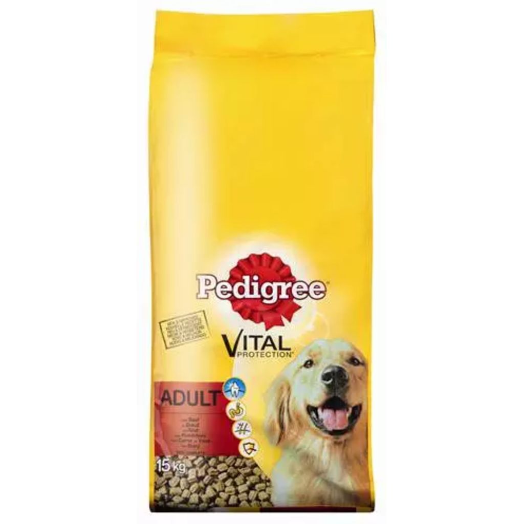 Afbeelding Pedigree Adult Rund & Groenten hondenvoer 15 kg door Vidaxl.nl
