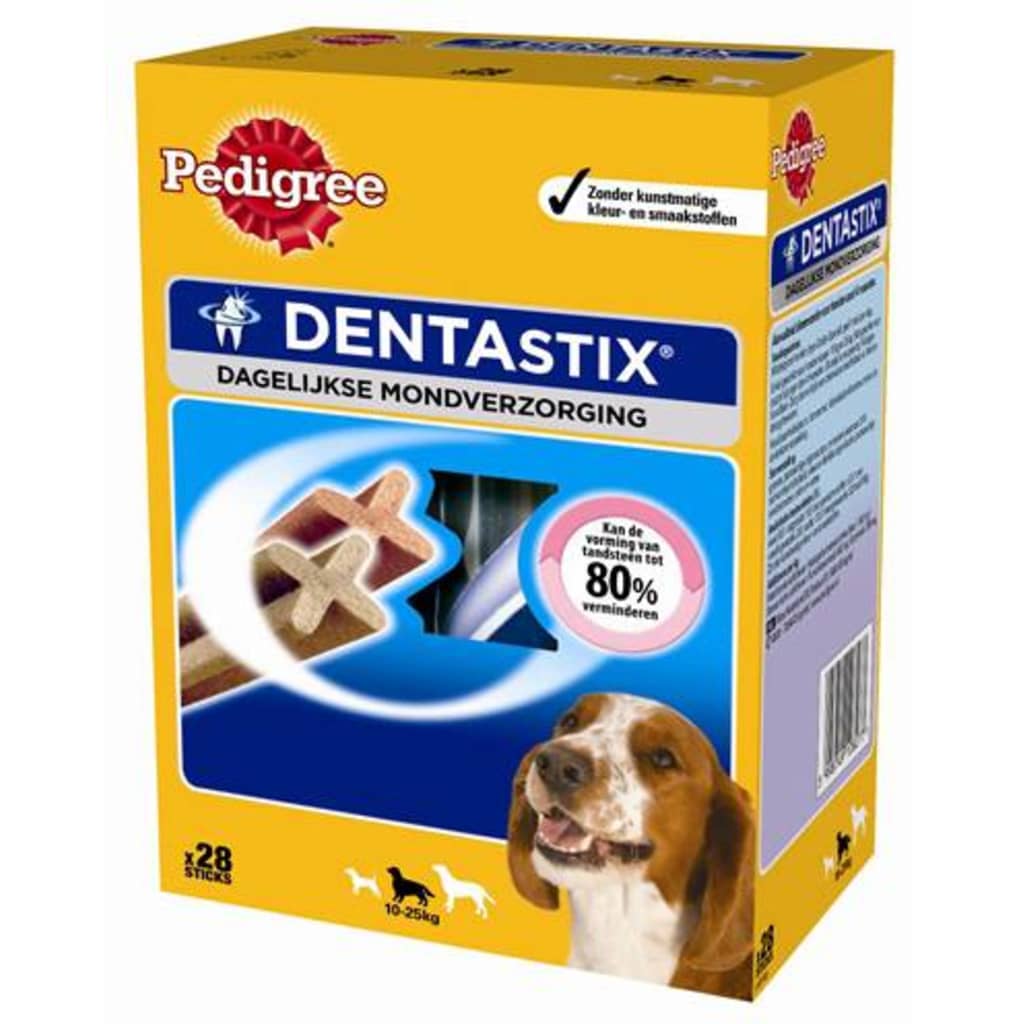 Afbeelding Dentastix Medium hondensnack 10-25 kg Omdoos (28 stuks) door Vidaxl.nl