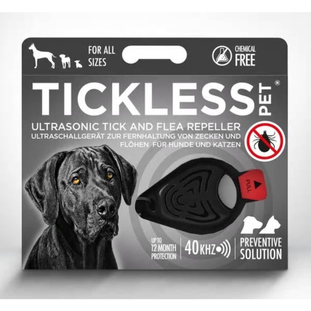 Afbeelding TickLess vlooien- en teken preventie voor honden en katten Zwart door Vidaxl.nl