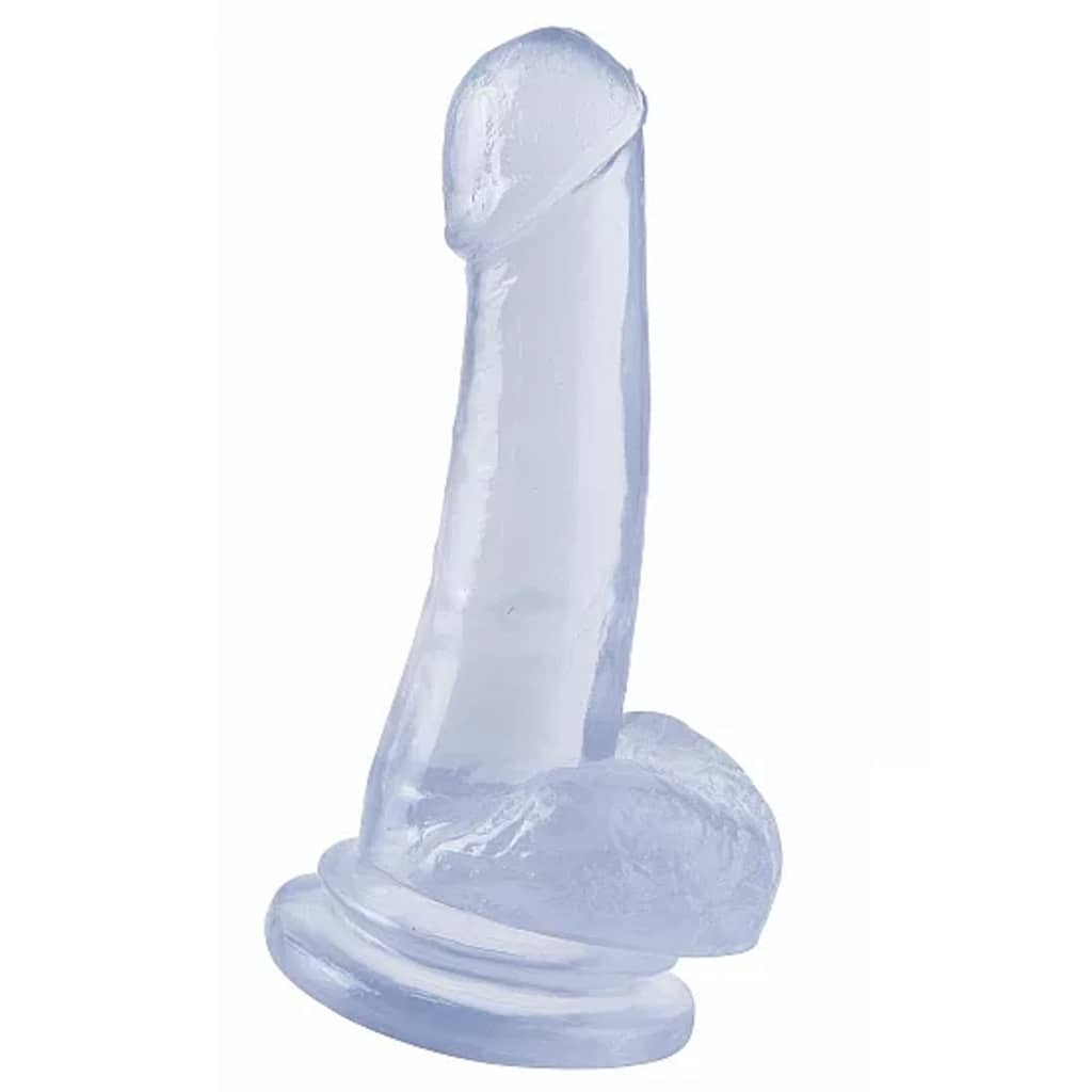 Pipedream - Basix Rubber Works 8" Suction Cup Dong - Transparent