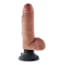 Pipedreamking Cock 7 Inch Vibrating With Balls Tan pipedreamking cock kopen in de aanbieding