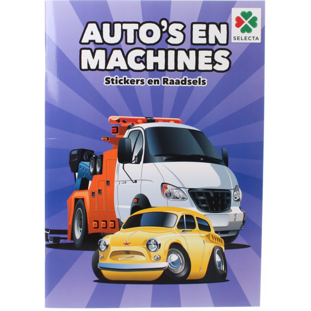 Afbeelding Selecta doeboek Auto's en Machines door Vidaxl.nl
