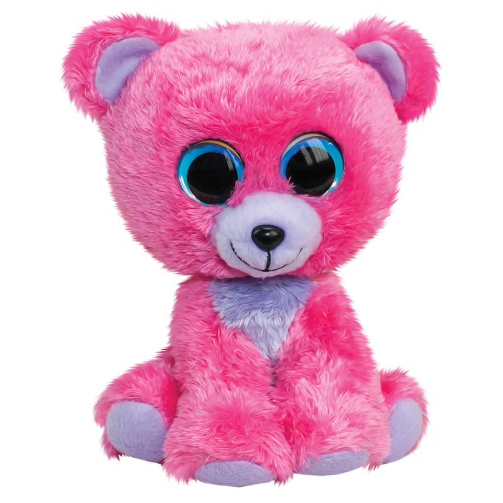 Afbeelding Lumo Stars Knuffeldier Lumo Bear Raspberry - Classic - 15cm door Vidaxl.nl