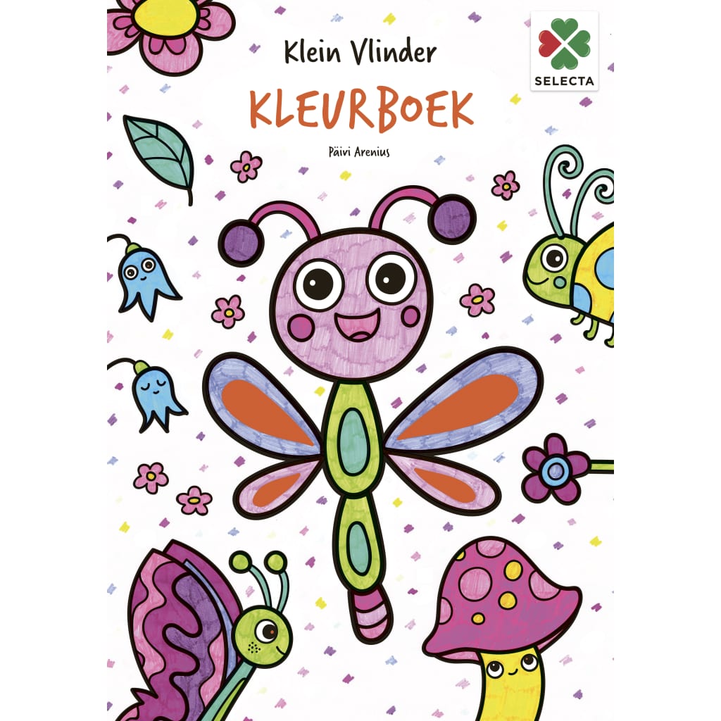 Afbeelding Selecta Klein Vlinder Kleurboek door Vidaxl.nl