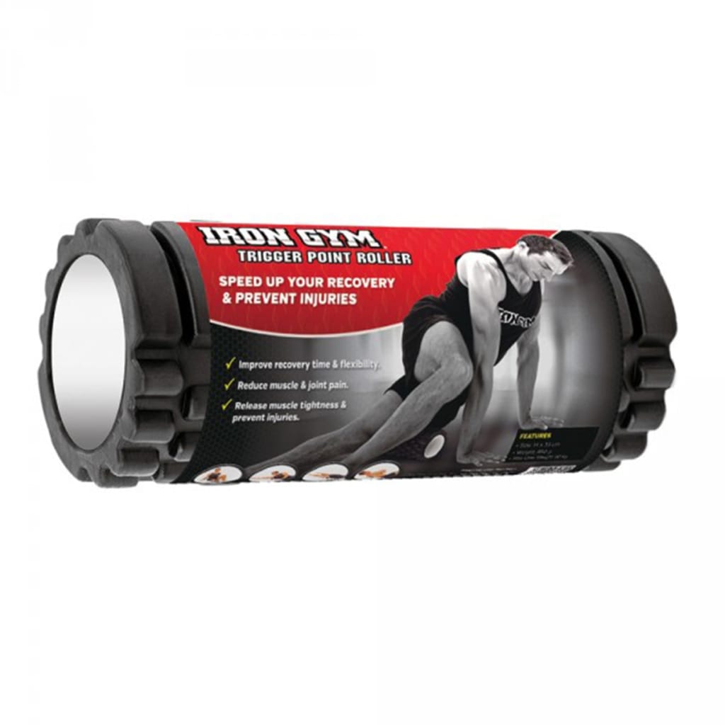 

Iron Gym Triggerpoint massagerol schuimrubber 14x33 cm IRG028